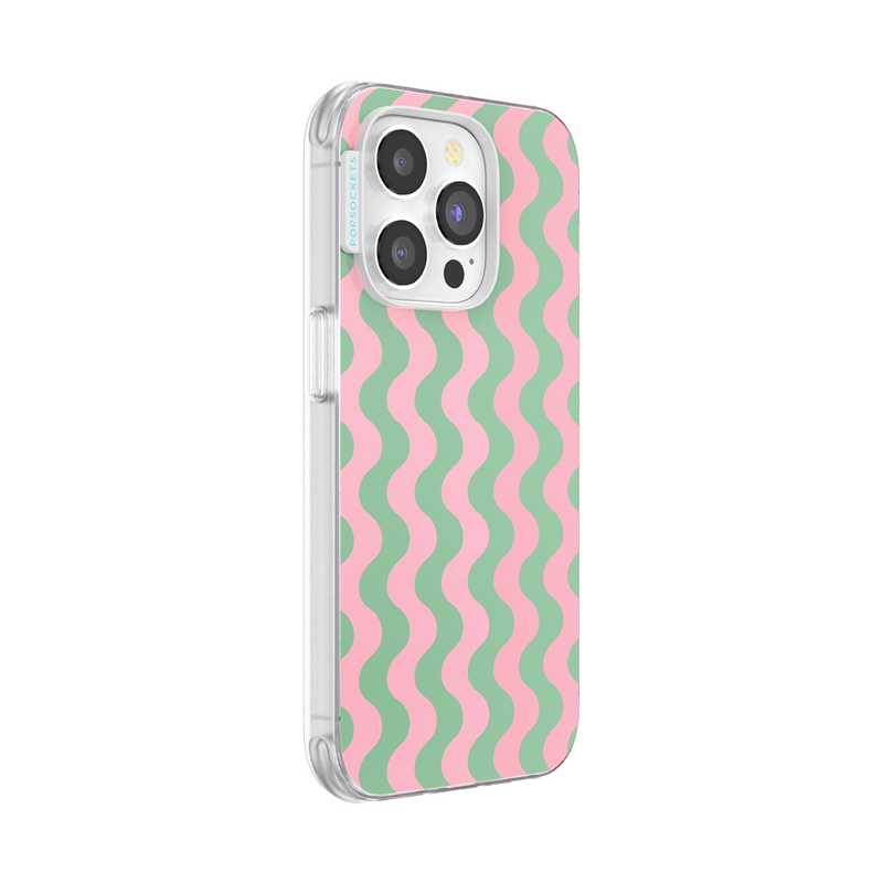 Wavy Flamingo — iPhone 14 Pro MagSafe Case image number 1